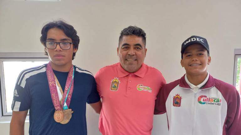 Luis Urías, Heriberto “Talismán” García Osuna y Aarón Ibarra.