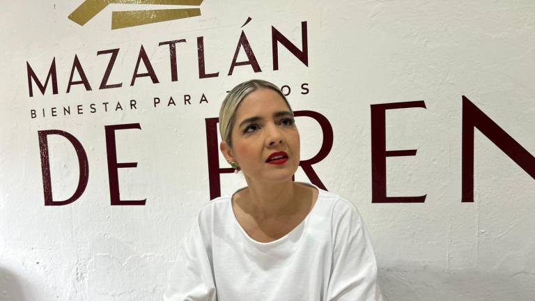 La Alcaldesa Estrella Palacios Domínguez presenta un balance de las afectaciones de las lluvias en Mazatlán.