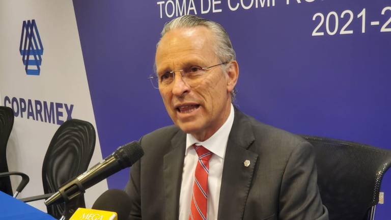 José Medina Mora Icaza, Presidente Nacional de Coparmex.