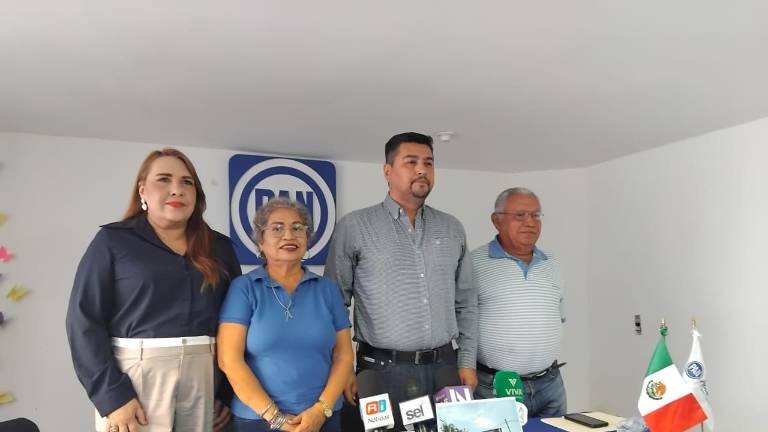 La dirigencia del PAN en Mazatlán anuncia el proceso interno que celebrará el próximo mes.