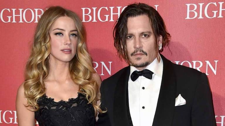 Amber Heard y Johnny Deep