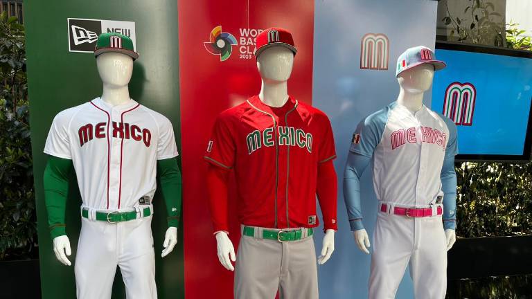 Los uniformes de México en el Clásico Mundial de Beisbol.