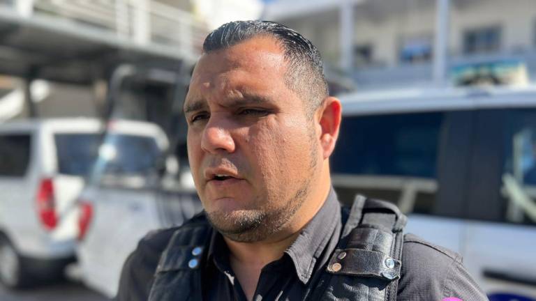 Jaime Othoniel Barrón Valdez, secretario de Seguridad Pública de Mazatlán.