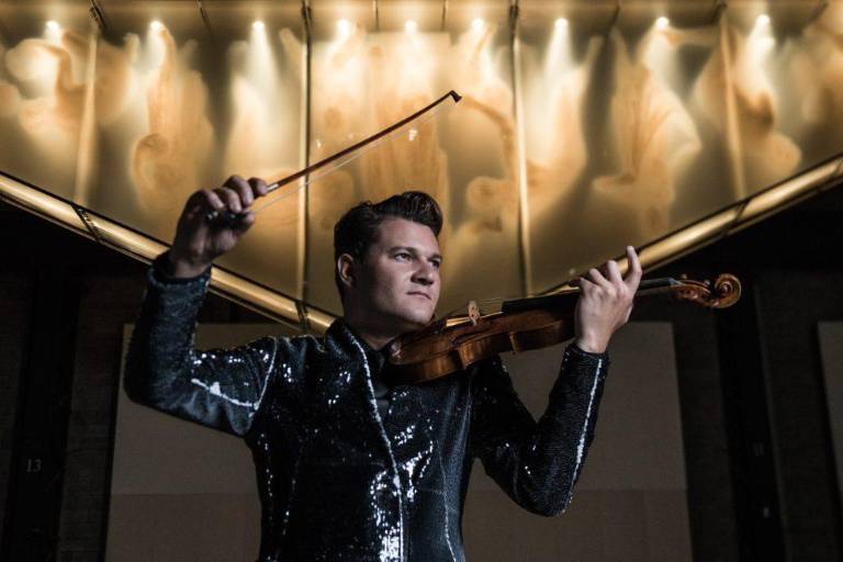 Tocará la OSSLA y Alexandre Da Costa Stradivarius al cinema