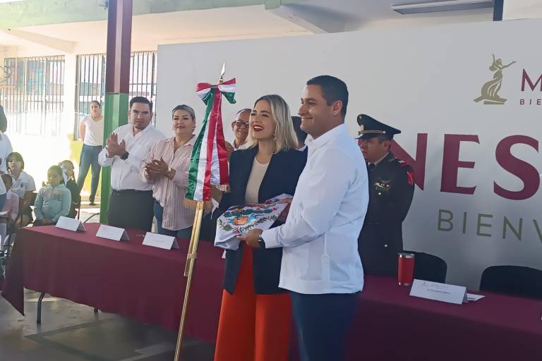 Recibe primaria Independencia el Lunes Cívico con solicitud para ser una institución más inclusiva, en Mazatlán