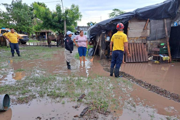 Lluvias registradas en Escuinapa afectaron 12 viviendas en La Campana