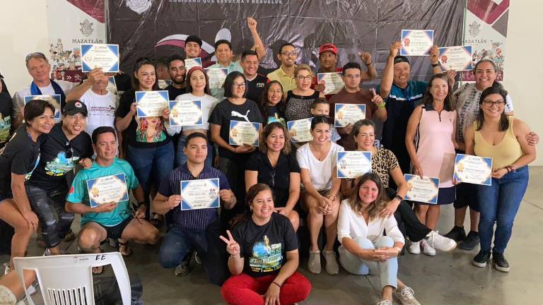 La algarabía se apoderó de los escualos premiados.