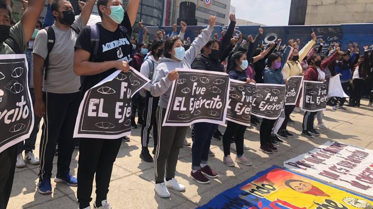 Diversas manifestaciones han surgido a punto de cumplirse ocho años de la desaparición de los 43 normalistas de Ayotzinapa.