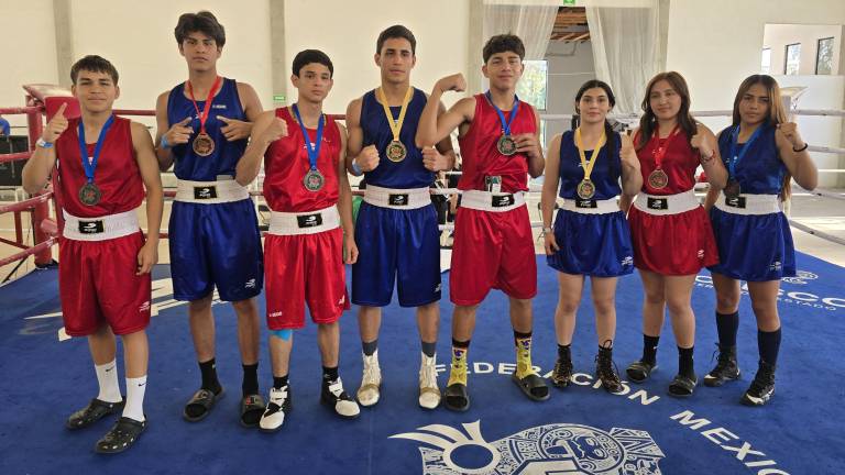 Los pugilistas mazatlecos consiguen medallas en el Festival Olímpico.