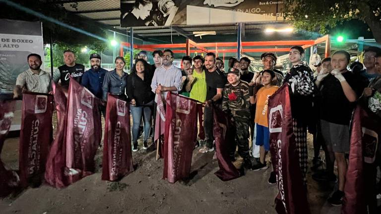 El banderazo de inicio de las obras.