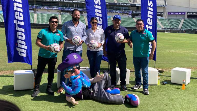 En el estadio El Encanto fueron dadas a conocer las fechas para la Copa Mazatlán de futbol, en la modalidad de Futbol 9 y 11, así como en Futbol 7 y femenil.