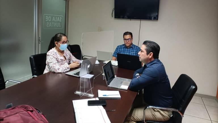 Integrantes del Comité de Participación Ciudadana en la sesión del 9 de agosto del 2021, la cual no se difundió.