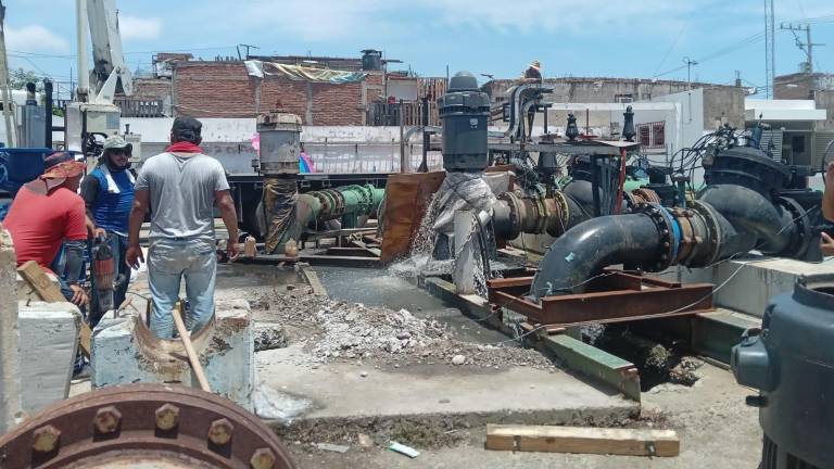 Para atender la falla en el Cárcamo 4 Norte se trabaja de manera coordinada con la Jumapam para la parte de obra y operativa.