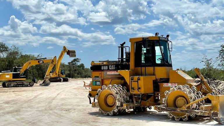 Inicio de construcción de uno de los tramos del Tren Maya.