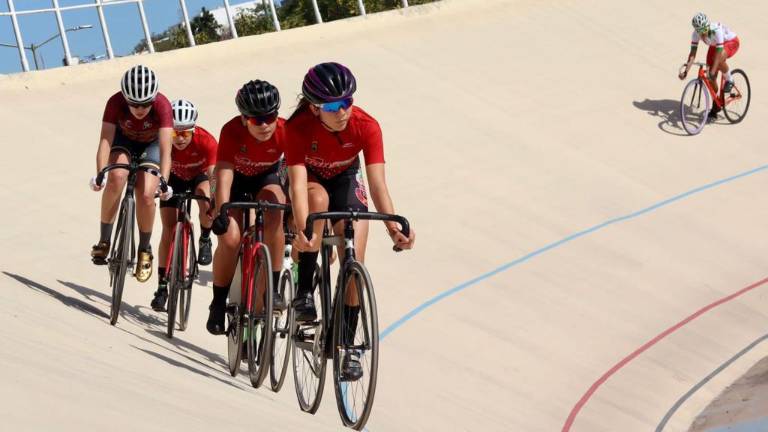 Culiacán conquistó cinco medallas de oro en el ciclismo de pista.