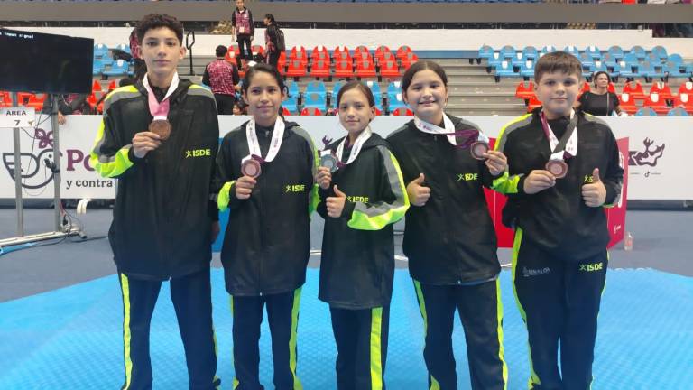 La delegación sinaloense mantiene expectativas altas y continúa firme en su lucha por más medallas en el tatami nacional.