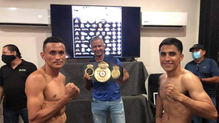 Kevin “Chacal” González y Alexander “Popeye” Mejía están listos para soltar los puños.