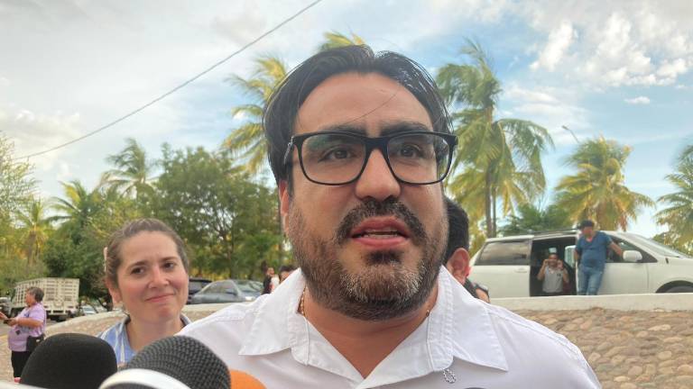 El Alcalde de Culiacán Juan de Dios Gámez Mendívil habla de las obras en el Parque 87.