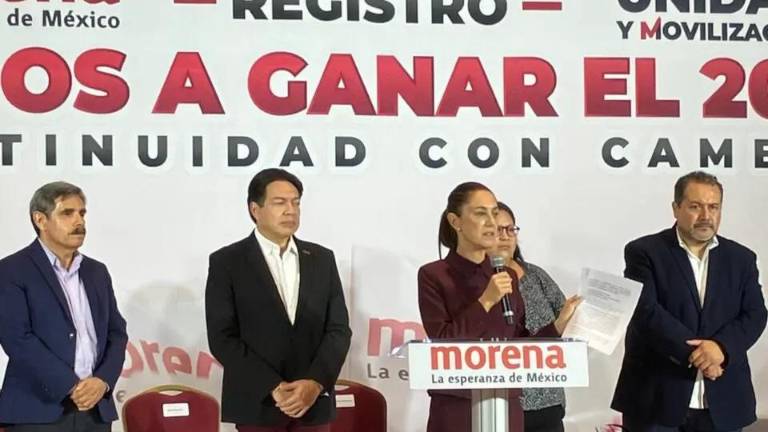 Cinco de los seis aspirantes a la Presidencia de la República se registraron como “delegados nacionales para la defensa de la transformación”.