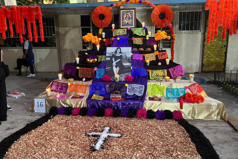 Recuerdan con un altar a Perla Scarlett, víctima de feminicidio en Mazatlán