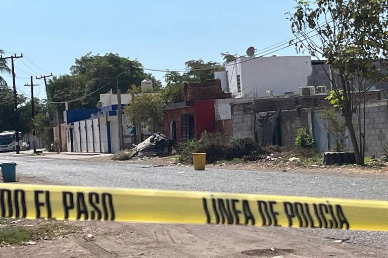 Aseguran domicilio en donde fue abatido ‘La Perris’, en Navolato