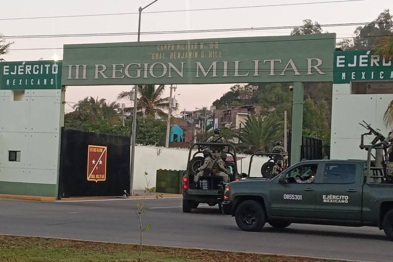 Registra Tercera Región Militar fuerte movimiento ante visita de Sheinbaum a Mazatlán