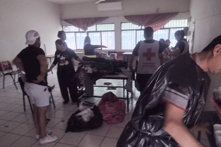 Resguardan en Guasave a 93 personas afectadas por la tormenta Ileana