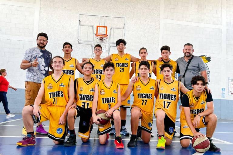 Academia Tigres Culiacán participa en Torneo Gladiadores Hoops