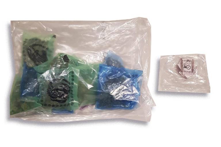 En Culiacán, detienen a hombre con varias dosis de drogas