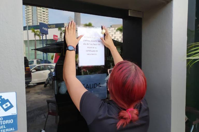 En Mazatlán inicia operativo de Protección Civil y Oficialía Mayor para supervisar que comercios pidan certificados de vacunación