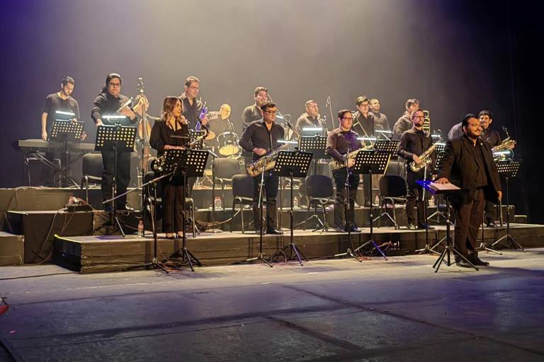 Con Sinaloa Big Band Jazz se clausura el Festival Cultural Sinaloa 2023, en Mazatlán