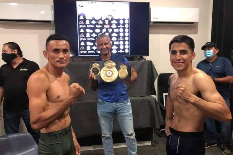 González y Mejía cumplen con la romana y están listos para su combate de este viernes