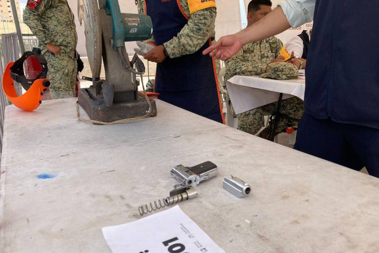 Entregan un lanzagranadas y 14 granadas en campaña de desarme voluntario: SESESP