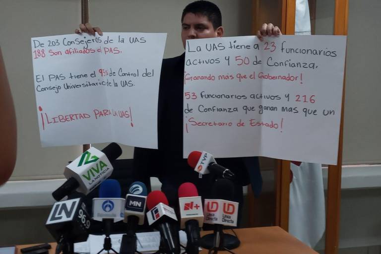 Llama Pedro Lobo a que se haga parlamento abierto en la UAS para reformar Ley Orgánica