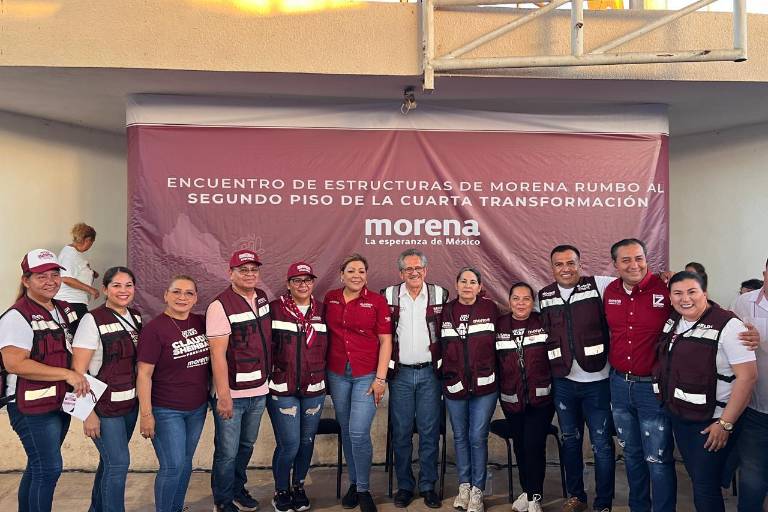 Respaldan militantes de Morena apoyo a Claudia Valdez