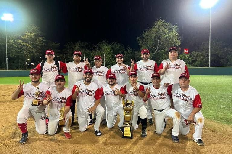 Strikeout es bicampeón de la Liga de Softbol Periodística