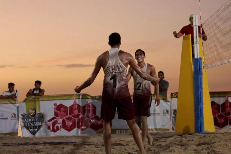 Sinaloa se queda con dos preseas de oro en los Nacionales 2022 de voleibol de playa