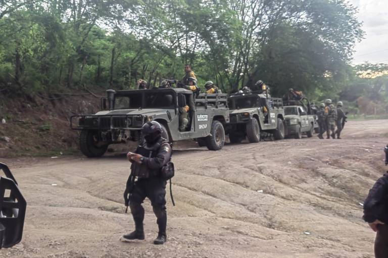 Mantienen corporaciones cerco de seguridad en la zona serrana de Sinaloa municipio