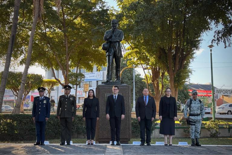 Conmemoran en Culiacán el 112 aniversario luctuoso de Francisco I. Madero
