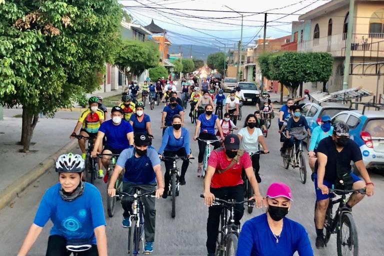 Celebran en Escuinapa rodada ciclista en el marco del Día Mundial de la Diabetes
