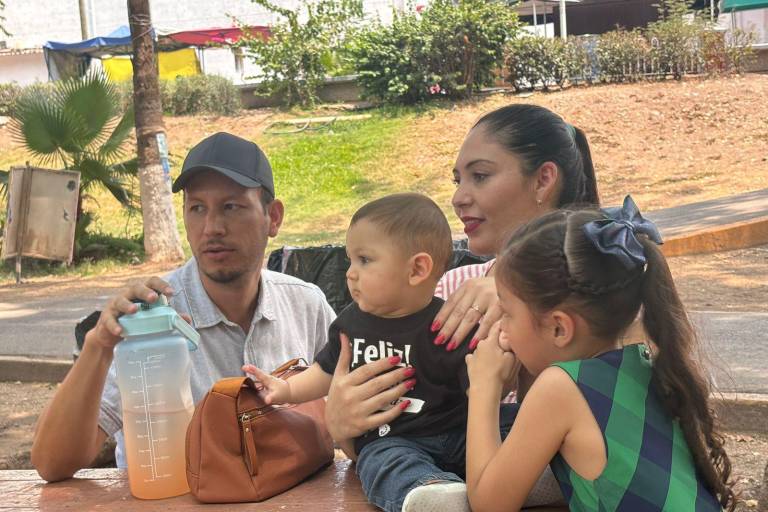 Familias pasan el Día del Padre en el Parque Las Riberas en Culiacán