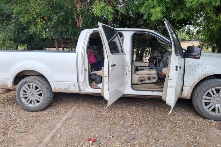 Detienen a 3 en camioneta con blindaje artesanal por carretera Villa Benito Juárez