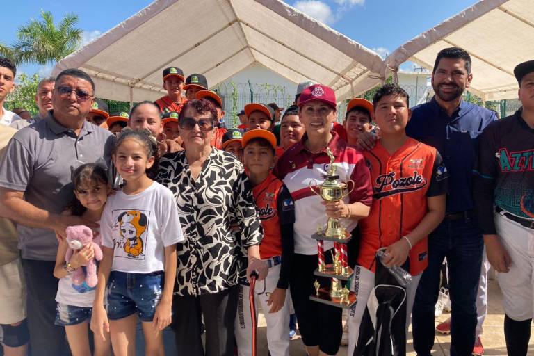 Inauguran en Escuinapa Cuadrangular de Beisbol Infantil