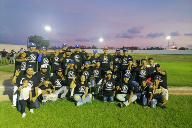 Pueblo Nuevo barre a Indios en 4 juegos y es tricampeón del beisbol de Escuinapa
