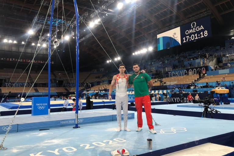 Daniel Corral termina en el lugar 40 en los clasificatorios de gimnasia artística en Tokio