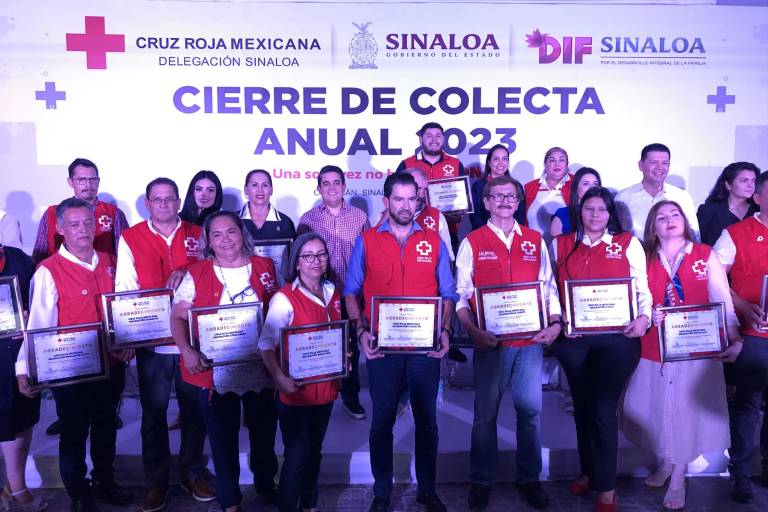 Juntos alcanzan la meta de Cruz Roja Delegación Sinaloa