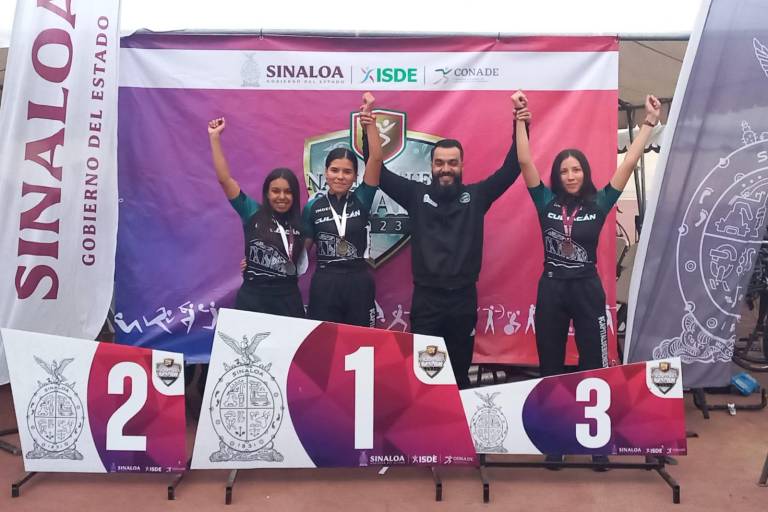 Culiacán logra siete oros en ciclismo de pista de los Juegos Conade