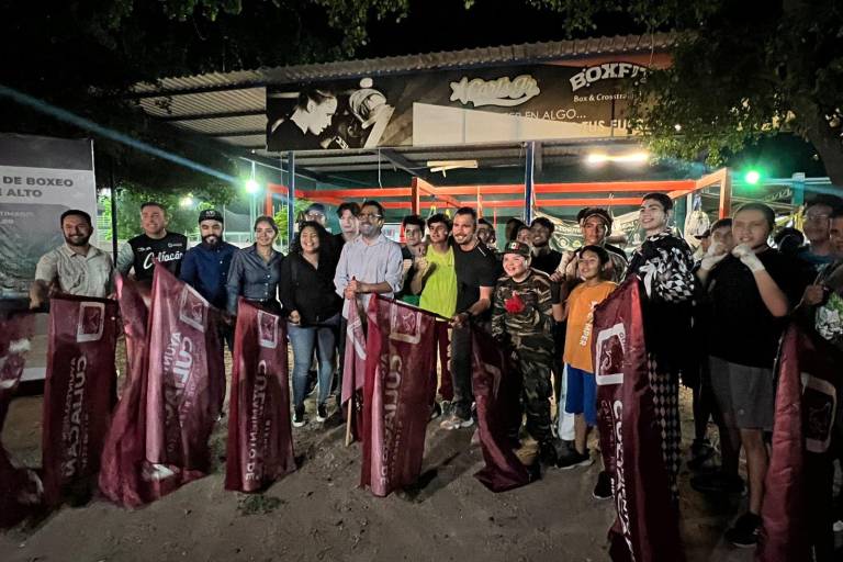 Inicia remodelación de gimnasio de boxeo en Valle Alto