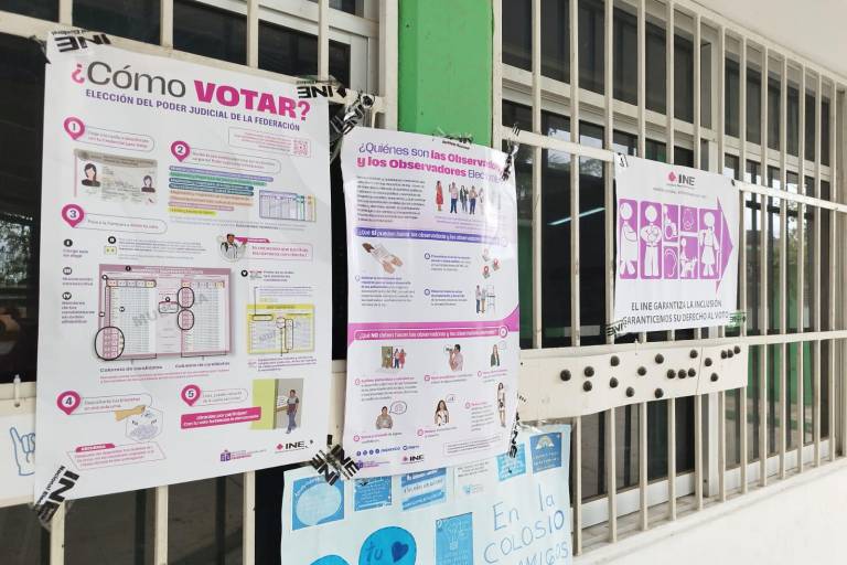 Baja afluencia de votantes registra elección judicial en el Infonavit Alarcón, en Mazatlán