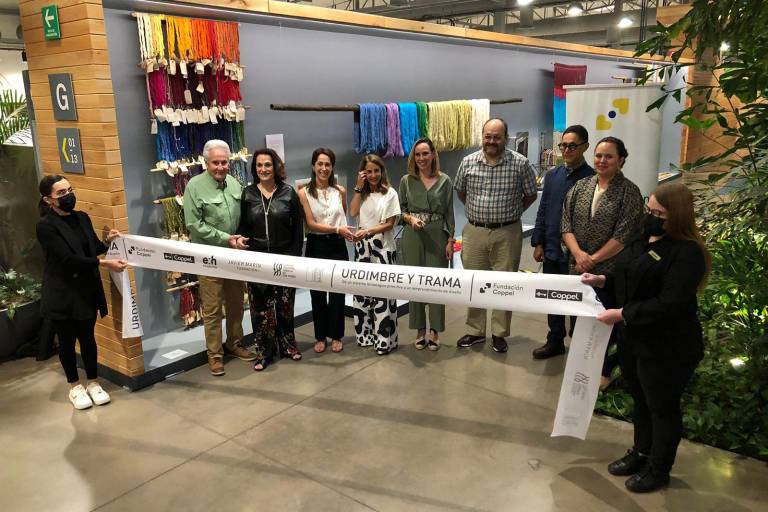 Inaugura Fundación Coppel la exposición ‘Urdimbre y Trama’